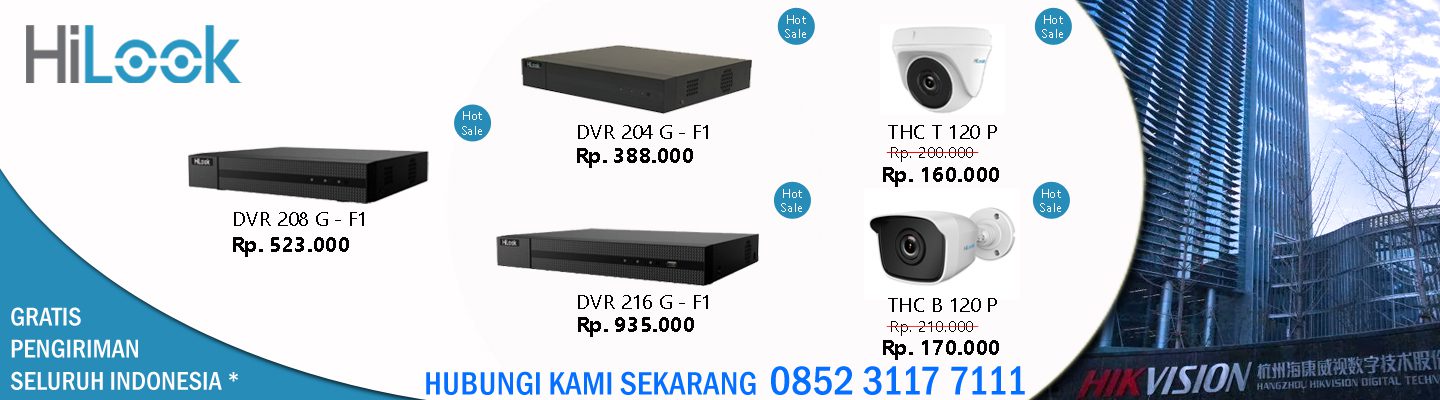 Paket CCTV HiLook Harga Terjangkau untuk Rumah dan Usaha