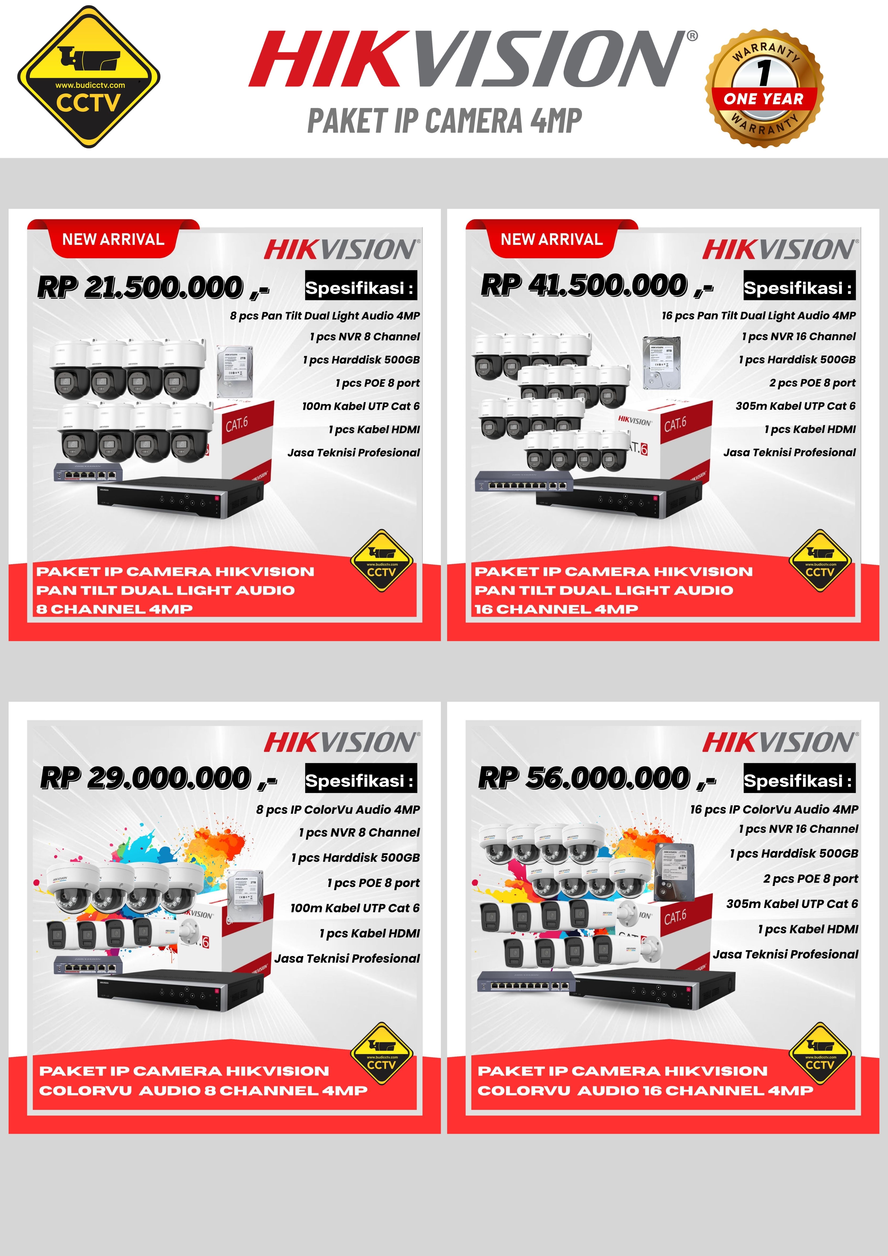 Harga 8 - Budi CCTV